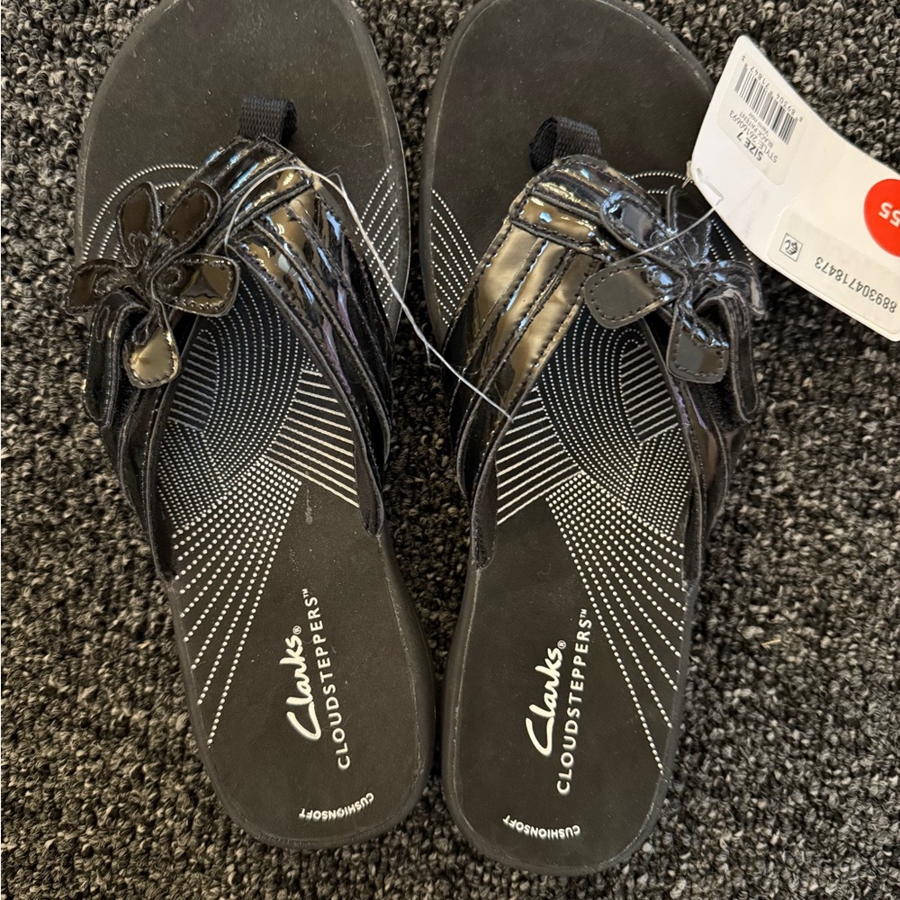 Clarks Women's Black Sandals